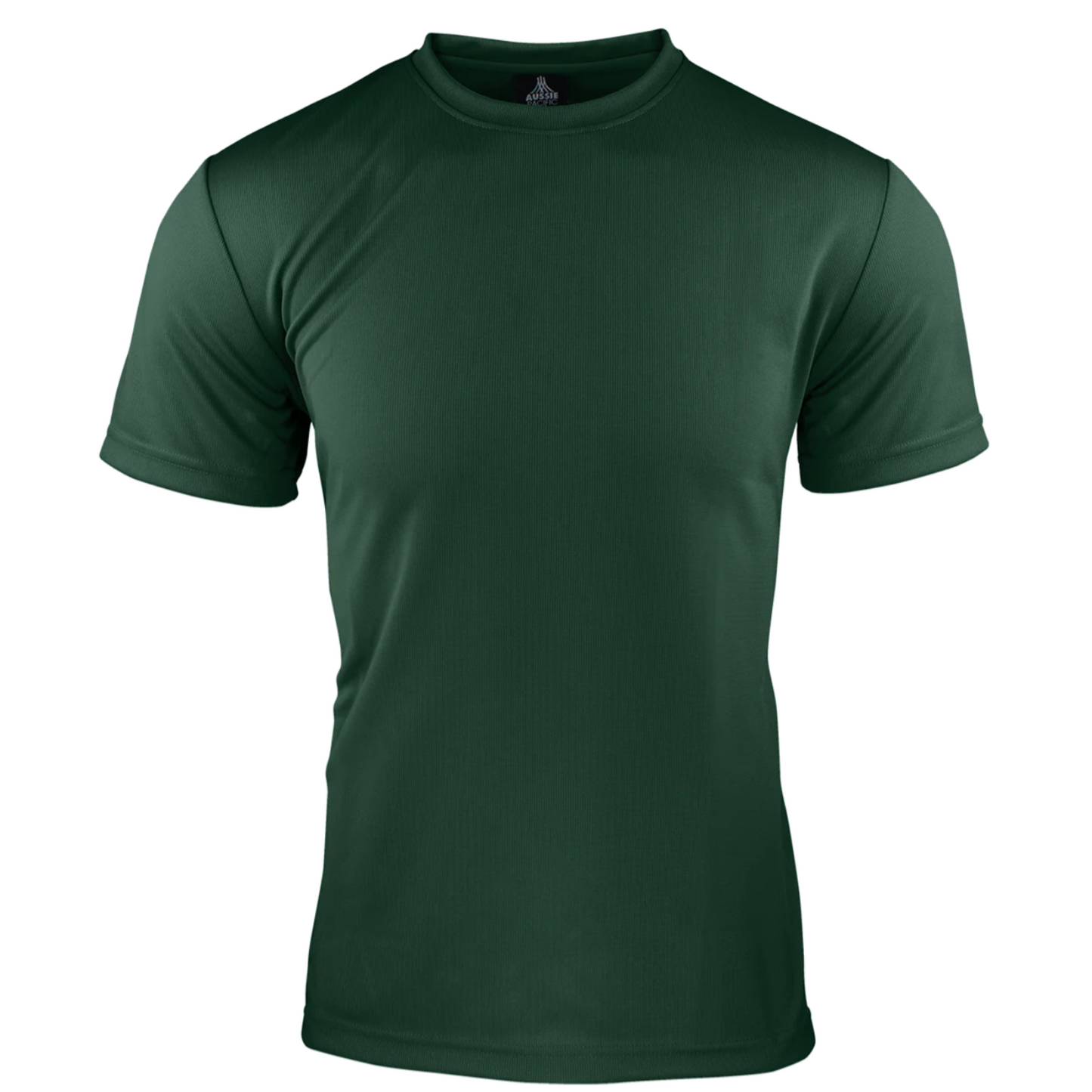green nisex poly sports t-shirt
