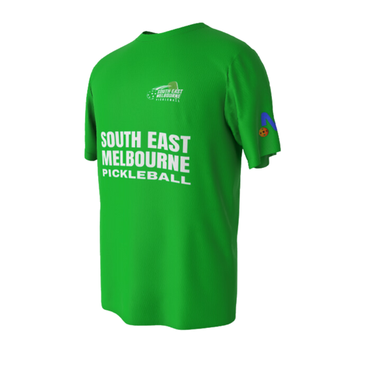 South East Melbourne Pickleball - Junior Polyester Sports T-Shirt