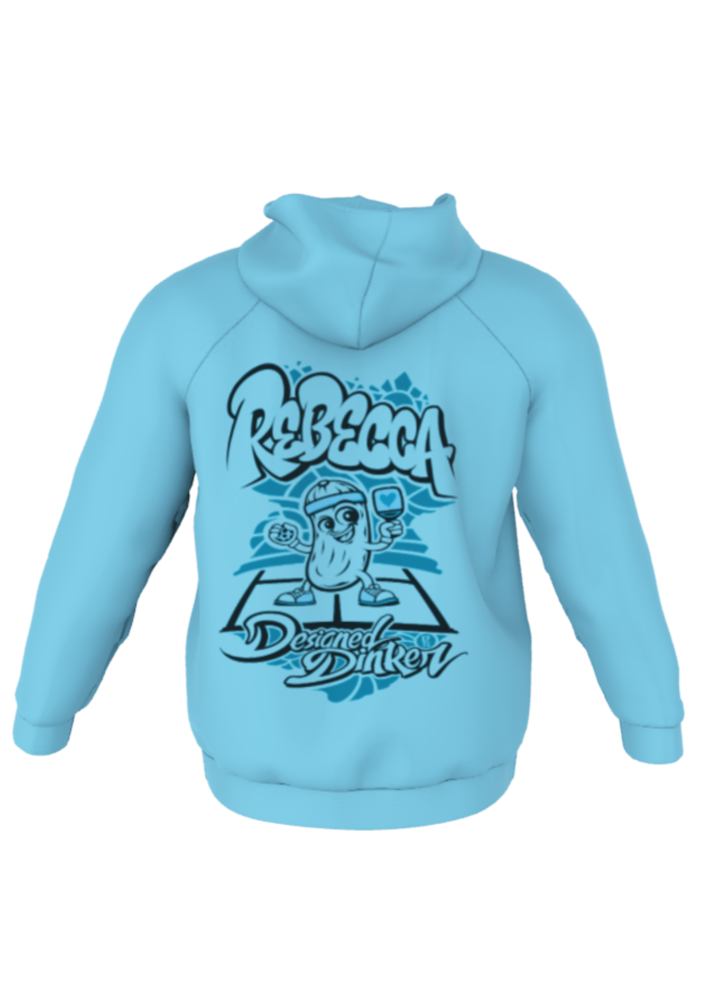 Graffiti Pickleball Hoody