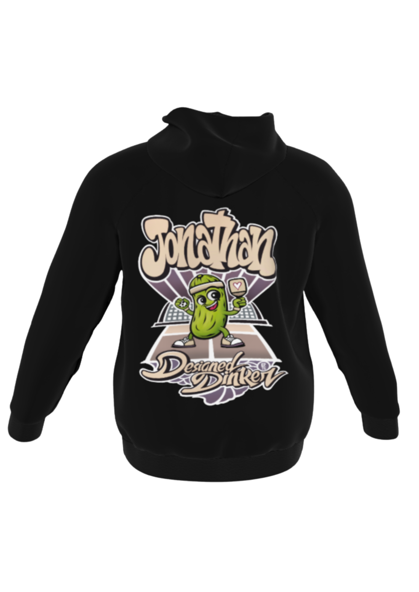 Graffiti Pickleball Hoody