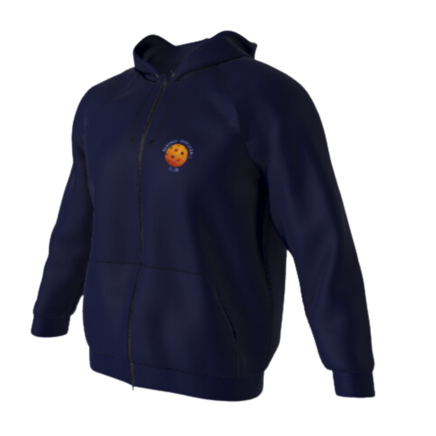 Bendigo Pickleball club - Adult Zip Hoody