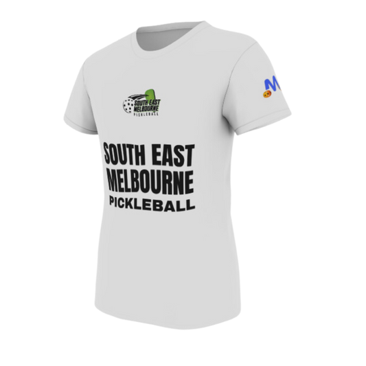 South East Melbourne Pickleball Ladies Polyester Sport T-Shirt