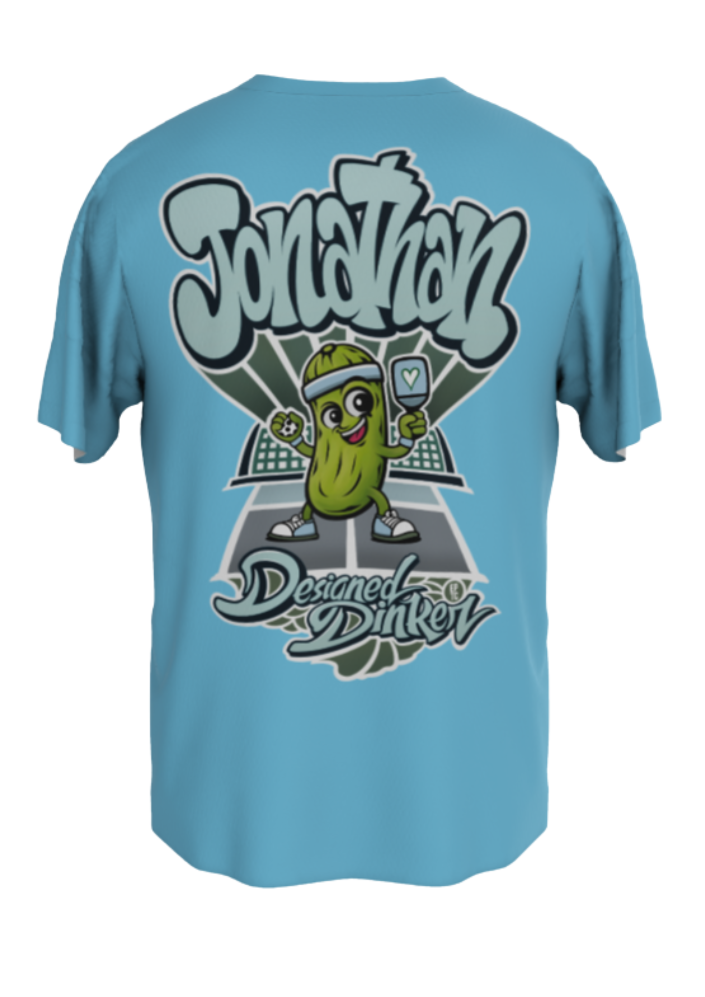 Graffiti Pickleball T-shirt