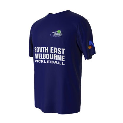 South East Melbourne Pickleball - Junior Polyester Sports T-Shirt