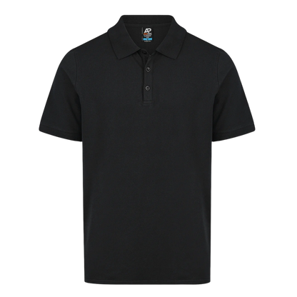 Mens black polo shirt