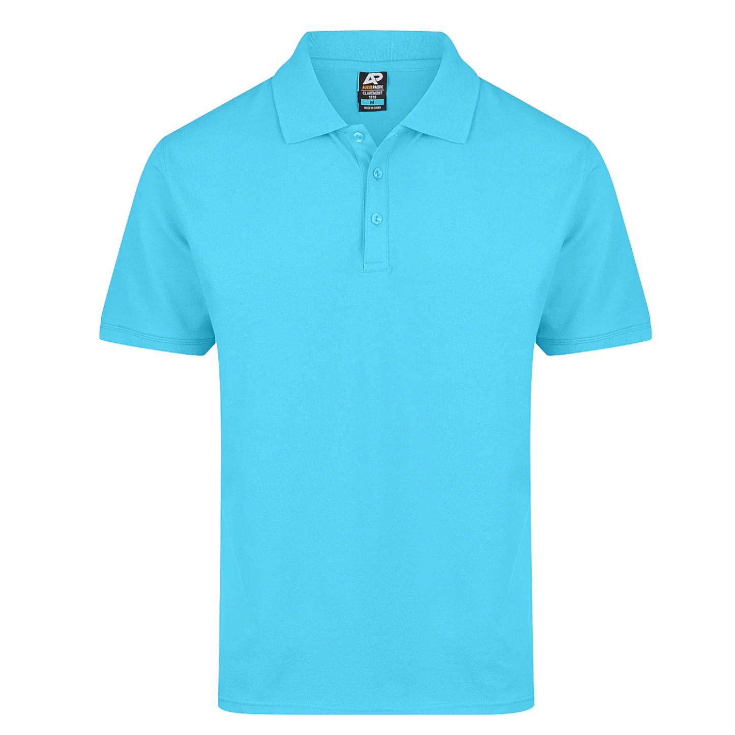 Mens light blue polo shirt