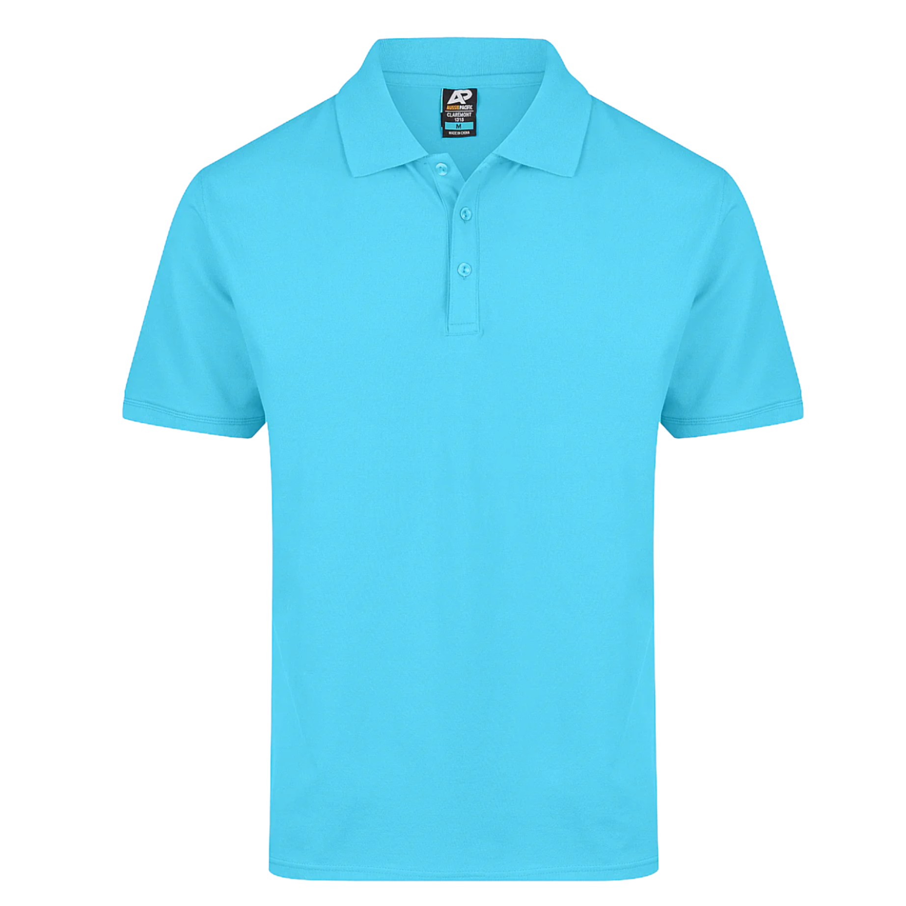 Mens light blue polo shirt