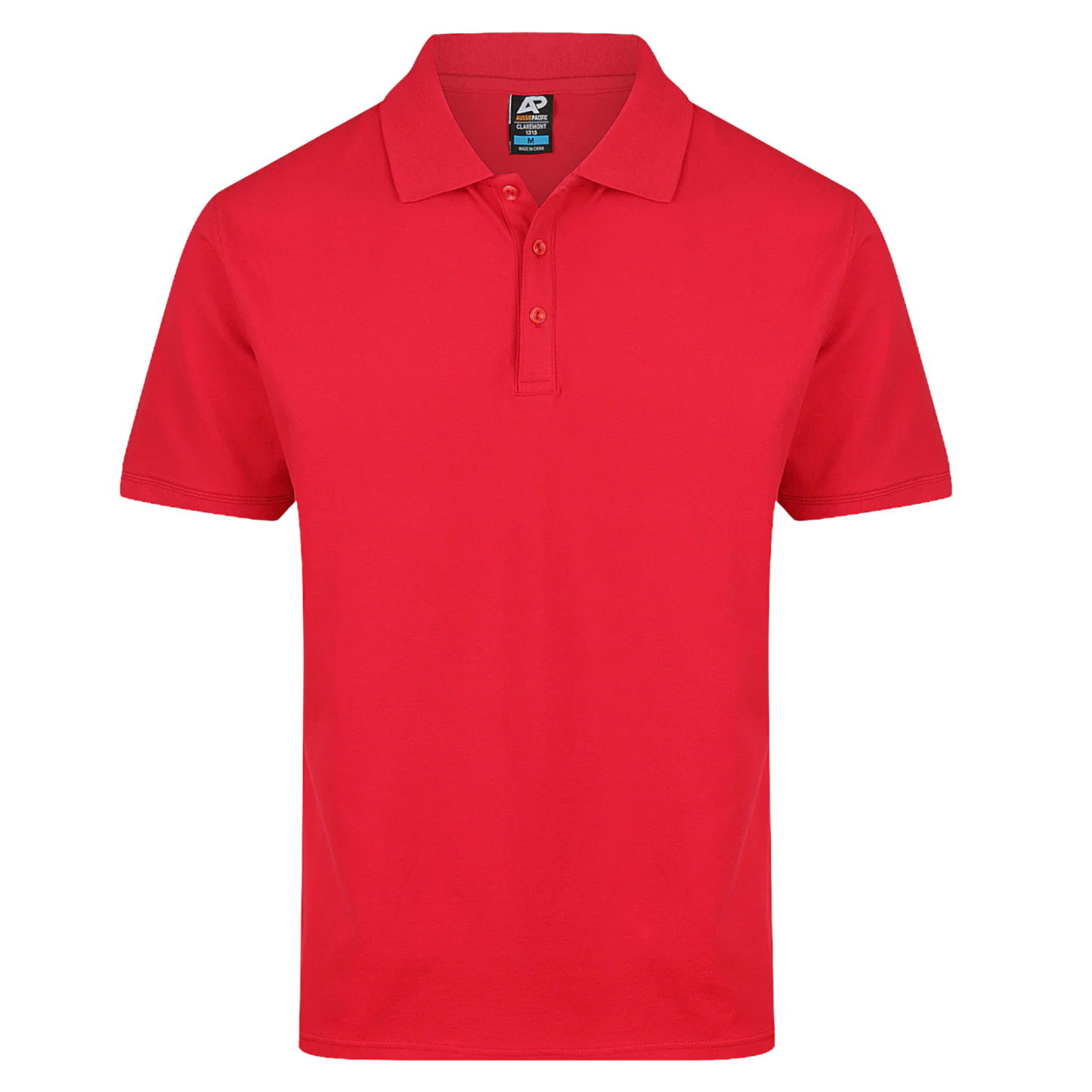 Mens red polo shirt