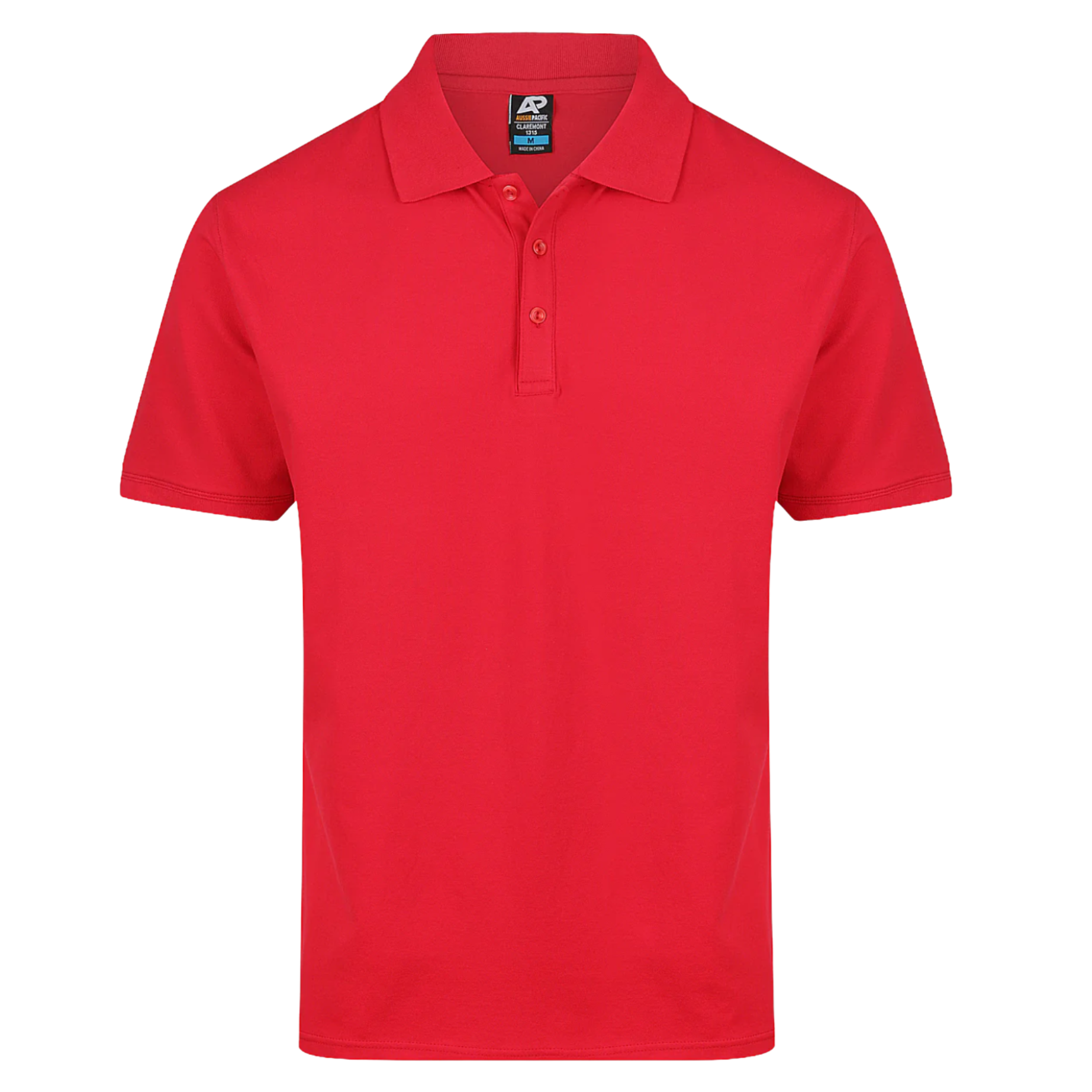 Mens red polo shirt
