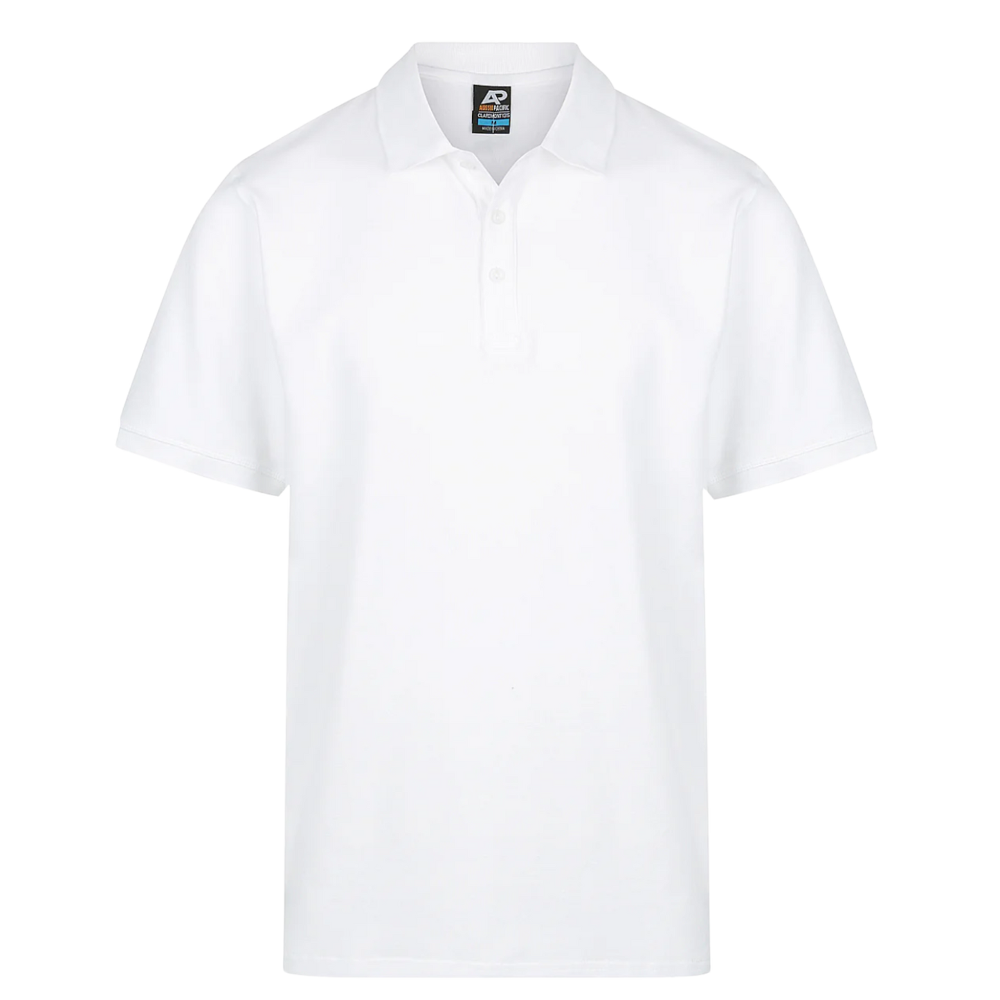 Mens white polo shirt