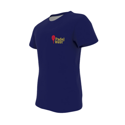 Padel West - Ladies Polyester Sports T-shirt Blue