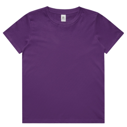 Purple cotton T-Shirt