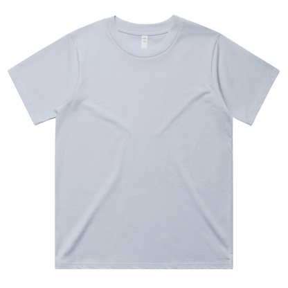  ladies T shirts plain blue