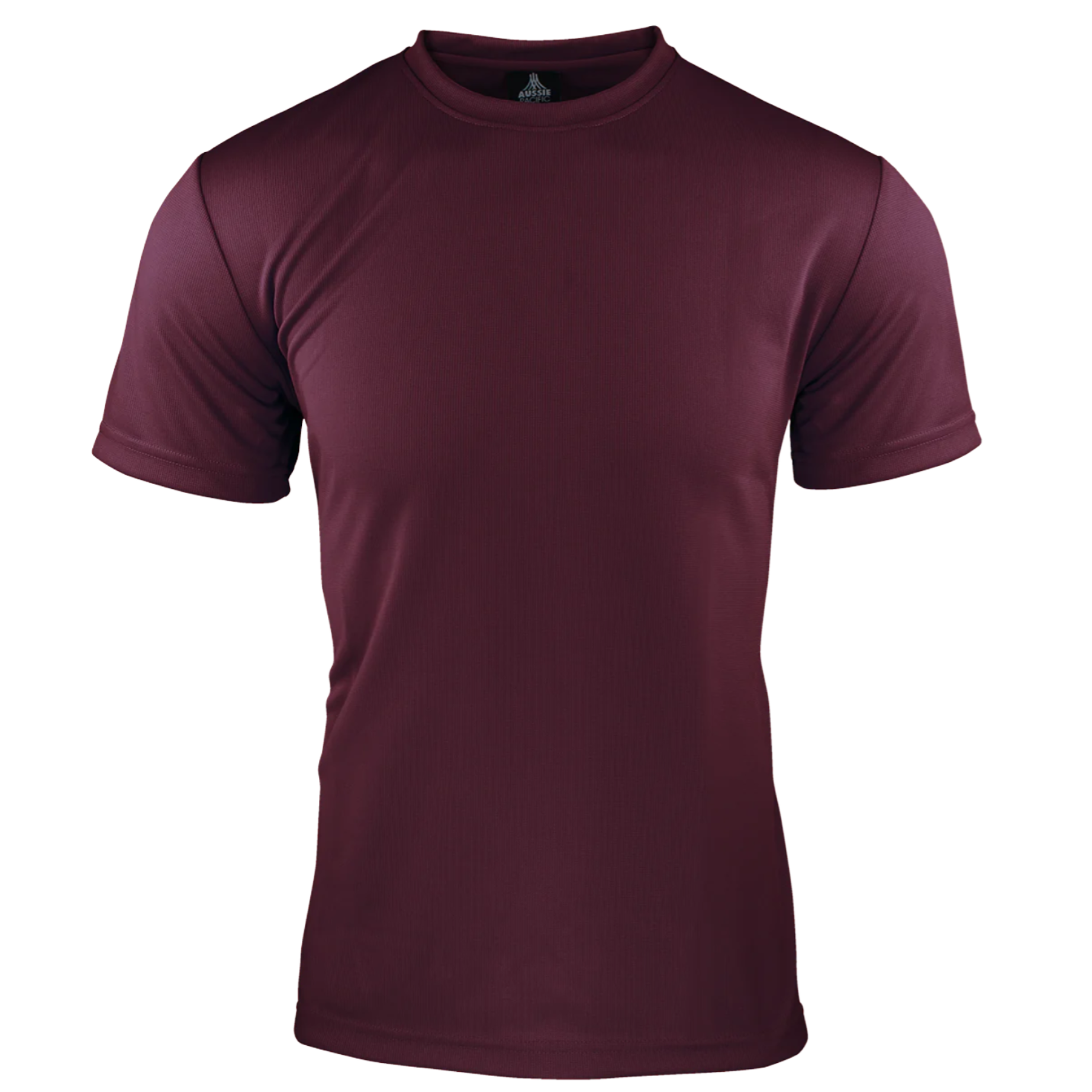 moroon nisex poly sports t-shirt