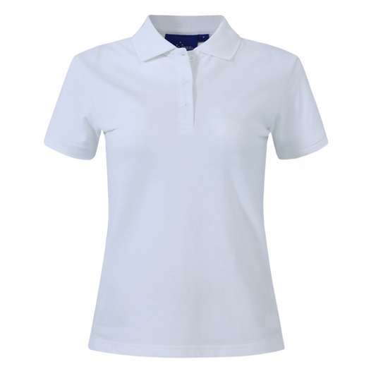 Buy women white polo shirt
